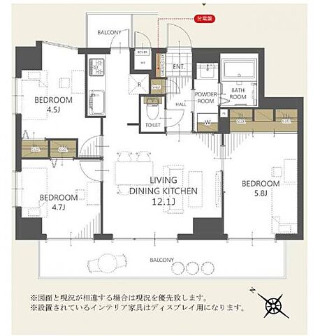 4LDK 間取り