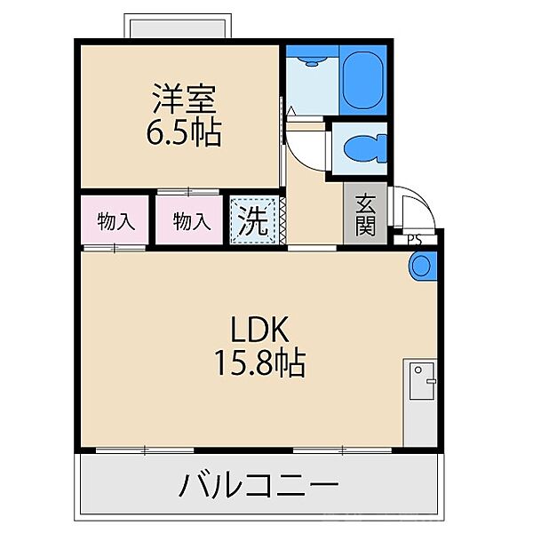 第一林マンション ｜大阪府寝屋川市寿町(賃貸マンション1LDK・1階・50.62㎡)の写真 その2