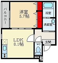 フジパレス寝屋川  ｜ 大阪府寝屋川市木田町15（賃貸アパート1LDK・1階・35.07㎡） その2