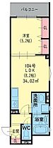 クリエオーレ日之出町  ｜ 大阪府寝屋川市日之出町（賃貸アパート1LDK・1階・34.02㎡） その2