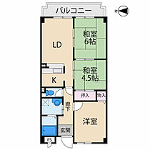 コーポ小林  ｜ 大阪府門真市東江端町3-12（賃貸マンション3LDK・7階・59.50㎡） その2