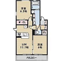 クラシカル田園  ｜ 大阪府寝屋川市小路北町18-18（賃貸アパート2LDK・2階・55.00㎡） その2