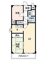 クーリエ70  ｜ 大阪府四條畷市岡山1丁目3-2-22（賃貸マンション2LDK・1階・57.42㎡） その2