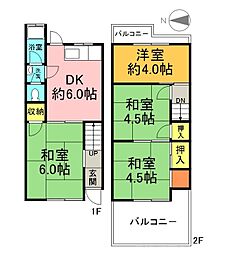 🉐敷金礼金0円！🉐京阪本線 萱島駅 徒歩11分