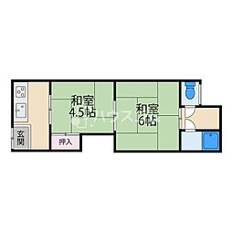 大崎文化 2Kの間取図画像