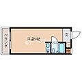 セゾン若松4階2.5万円