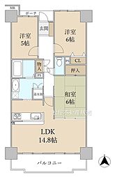間取図画像 3LDK