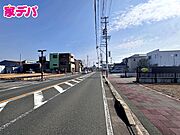 前面道路：北東側 