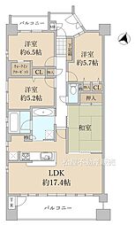 間取図画像 3SLDK
