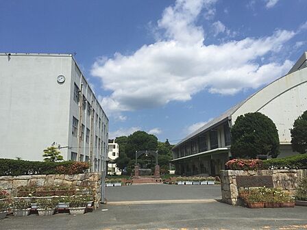 豊城中学校(1640m)