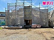上棟しました。ご見学希望のお客様につきましては同型同仕様の物件にご案内いたします