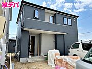 【2号棟】足場解体しました！ ・長期優良住宅 ・5LDK ・LDK15.75帖、隣接洋室4.38帖 ・全居室収納完備 ・パントリー ・並列駐車場2台可