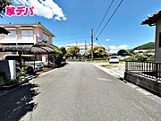 前面道路：西側約6ｍ幅 