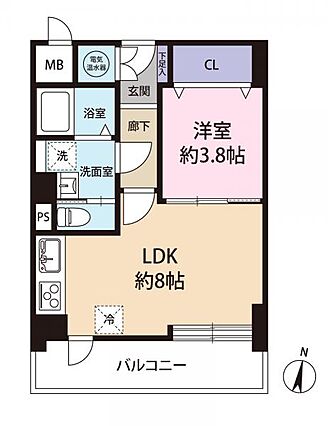 1LDK・専有...