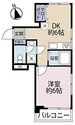 間取図画像 1DK