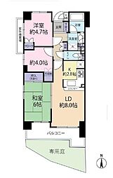 間取図画像 2SLDK