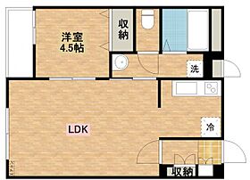 ソレイユ・ルヴァン 402 ｜ 栃木県宇都宮市旭2丁目（賃貸マンション1LDK・4階・45.28㎡） その2