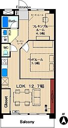 間取図画像 1SLDK