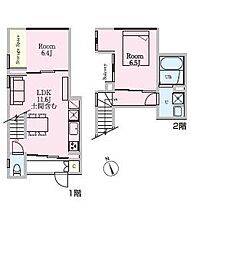 A-sestet 2LDKの間取図画像