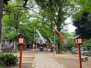 近くの等々力不動尊・等々力渓谷