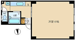カーサフォルツァ 1Kの間取図画像