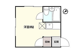 1階 / ワンルーム / 26.4㎡