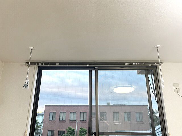 室内洗濯物干。異なる場合は現況を優先します。