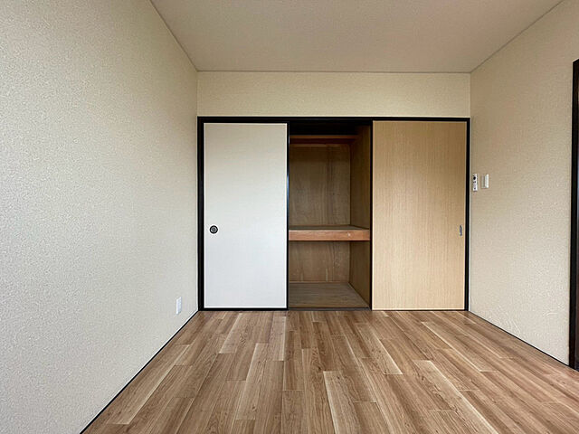 収納あり洋室6帖。異なる場合は現況を優先します。