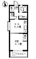 バードタウン8番館2階8.8万円