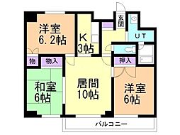 間取図画像 3LDK