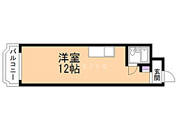 チサンマンション第11札幌 ワンルームの間取図画像