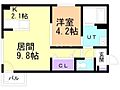 アルバグランデアサブ4階6.2万円