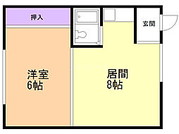 ホワイトハウス 2階/206