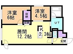 札幌市営南北線 麻生駅 徒歩7分 2階/-