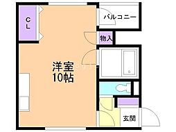 間取図画像 ワンルーム