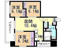 間取図画像 3LDK