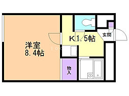 レオパレスフォルテックII 1階/101