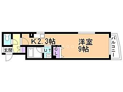 間取図画像 1K