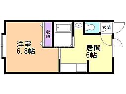 ノースピュア 2階