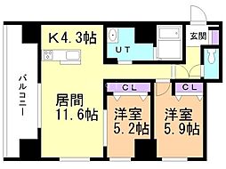 グラン札幌 9階