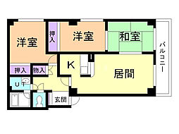 間取図画像 3LDK