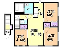 札幌市営南北線 北34条駅 徒歩14分 2階/-