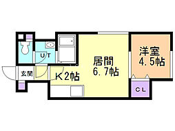 アビタアンデス 2階