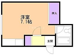間取図画像 ワンルーム