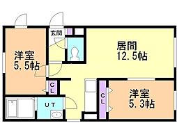 カムイサカエマチ 4階