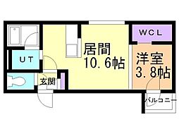 仮）ＧＡ−北11東12ＭＳ 4階/-