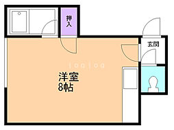 間取図画像 ワンルーム