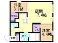 DOUBLEBERRY1階8.8万円