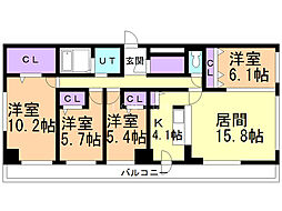 間取図画像 4LDK
