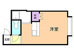 間取図画像 ワンルーム